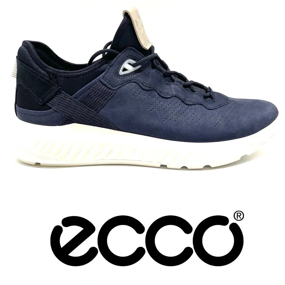 NWT ECCO ST1 Lite Blue Running Shoes 9-9.5 / 43